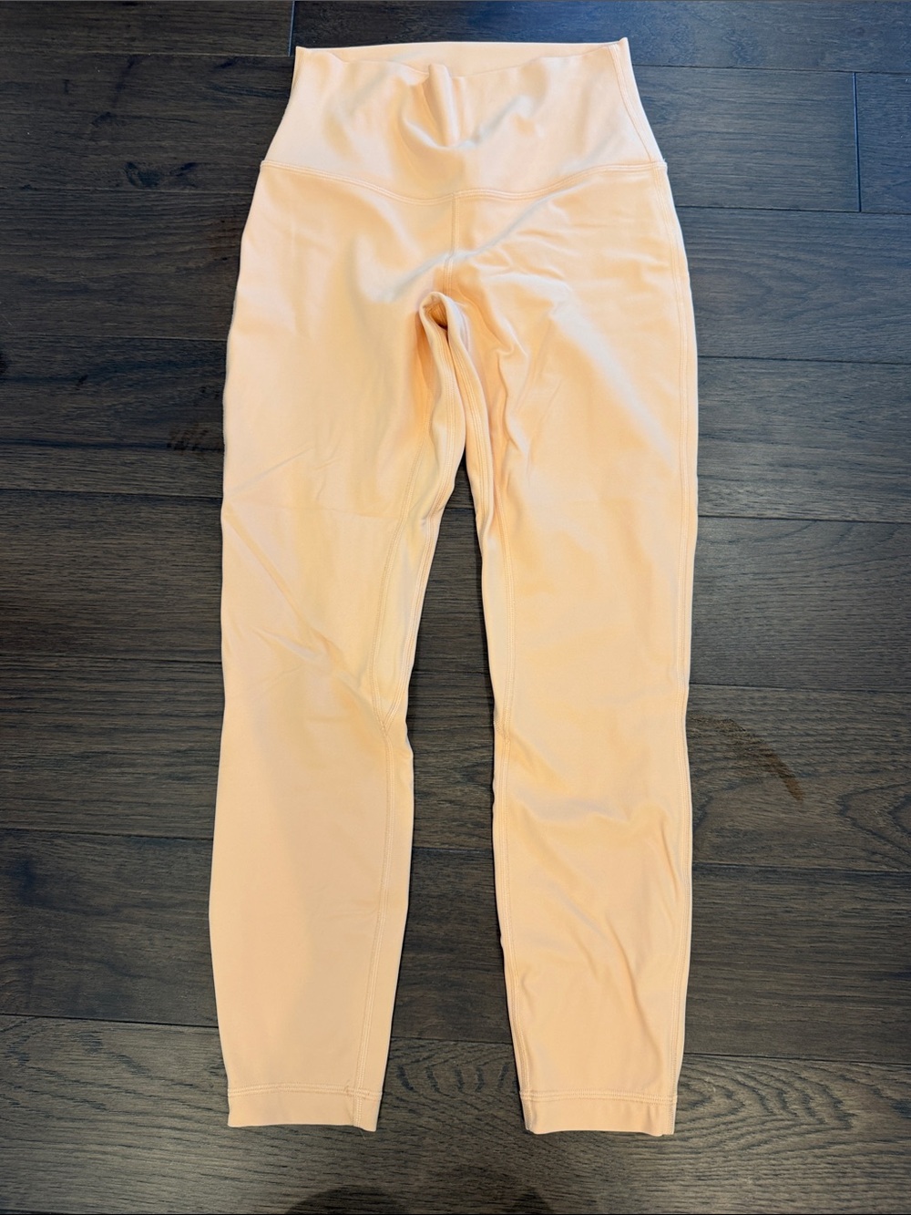 Lululemon Athletica Align™ High-Rise Pant 25" in Peach Orange Size 6 - C53-049